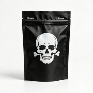 Customized printing 3.5g vertical <b>bag</b>, reusable sealed aluminum foil zipper <b>bag</b>, suitable for candy and snack packaging plastic - Product Image 6