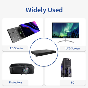 Épissureur de projection pour parcs à thème, compatible avec les résolutions 3840x2160P60Hz et 1024x768P60Hz, mode de fusion géométrique au niveau des pixels 1x2 - Product Image 4