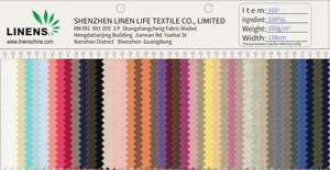 <span class=keywords><strong>Tissu</strong></span> en <span class=keywords><strong>lin</strong></span> 100% biologique 138cm 160gsm OEKO-TEX respirant, lavé à la pierre, <span class=keywords><strong>lin</strong></span> naturel pour vêtements, ameublement, pantalons, jupes - Product Image 5