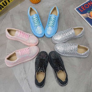 Baskets à paillettes pour femmes, chaussures tendance à paillettes, brillantes, décontractées, scintillantes, dernière collection 2023, 2023 - Product Image 5