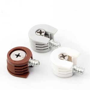 Fastener Furniture Fittings Invisible Shelf Supports Rafix Wood <b>Cabinet</b> 3 In1 Plastic Furniture Connector - Product Image 1