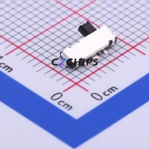 SSAL220200 Slide Switch Switch Single Pole Double Throw Rectangle Pin Header PC Pin 4.1mm - Product Image 1