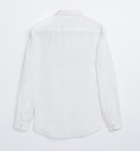 Su misura 55% di Canapa 45% Cotone Biologico 180gsm Pianura Tessuto Shirt A <span class=keywords><strong>Manica</strong></span> Lunga Preparazione Per La Sera Collar Camicia di Canapa <span class=keywords><strong>Vestiti</strong></span> Per Gli Uomini - Product Image 6