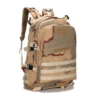 Sac à dos tactique 3D, sac d'assaut de 3 jours, grande capacité, sac de randonnée en plein air, sac de camping, sac de sport pour hommes B0030