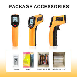 GM320 Digital Infrarot <span class=keywords><strong>Thermometer</strong></span> Pistole für Küchen lebensmittel Klinische Verwendung Industrie objekt Kunststoff Elektronisches <span class=keywords><strong>Thermometer</strong></span> Verkauf OEM - Product Image 6