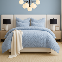 Peignoir Doux Bleu pour Femme, Robe de Bain Chaude en Peluche, Serviette de Spa Féminine Après la Douche, Peignoir Long Léger