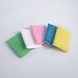 Sponge Powerful Kitchen Cleaning 2 Cm Thickness 3 Color Feature Eco Material Pad