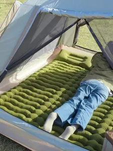 Colchoneta <span class=keywords><strong>Inflable</strong></span> para Dormir, Colchón de Camping Autoinflable Doble, Apta para Turismo al Aire Libre - Product Image 6
