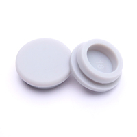 Bouchon en caoutchouc silicone moulé, résistant aux hautes températures, de forme ronde