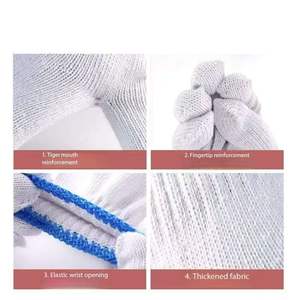 قفازات عمل قطنية بالجملة وحسب الطلب لعمال البناء - قفازات حماية وسلامة للعمال - Product Image 5