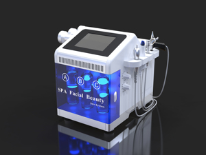 Máy trẻ hóa da bằng ánh sáng vi điểm, chứng nhận chất lượng, tích hợp chức năng phun oxy và hút chân không điều trị mụn, thu nhỏ lỗ chân lông - Product Image 2