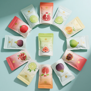 Saco Mylar com Zíper Reutilizável para Alimentos, Grau Alimentício, Barras Energéticas, Alimentos Congelados, Café em Pó, Chá, Farinha de Trigo - Product Image 1