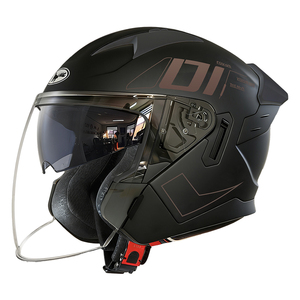 Casques de moto unisexes à double lentille en ABS, casque de vélo, casque de moto pour adultes, protection de la tête, casque de moto - Product Image 4
