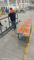 Abri de bus intelligent à énergie solaire intégré, panneau d'arrêt de bus urbain, plateforme, siège, mobilier extérieur anti-corrosion