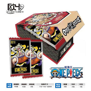 การ์ดสะสมเกมหนึ่งชิ้นลายการ์ตูน Luffy Zoro nami Chopper Franky Booster BOX TCG แพ็คการ์ดแลกการต่อสู้ของเล่นสำหรับเด็ก - Product Image 2