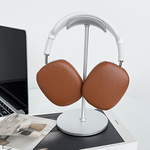 Lichee Pattern PU Cover Funda protectora Estuche para auriculares para <span class=keywords><strong>AirPods</strong></span> <span class=keywords><strong>Max</strong></span> Estuche para auriculares - Product Image 1