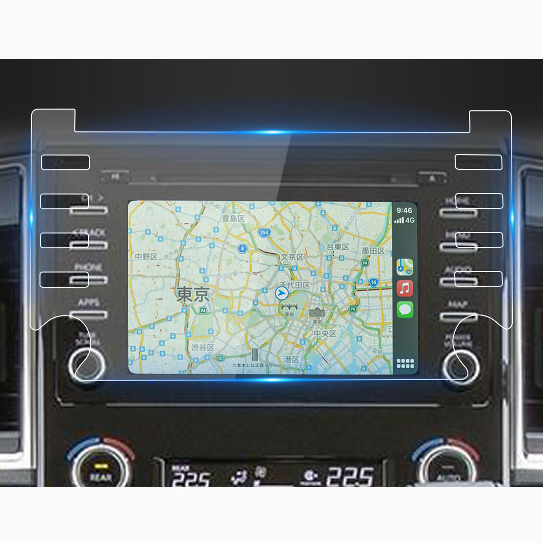 Pour Toyota Granvia 2020-2023