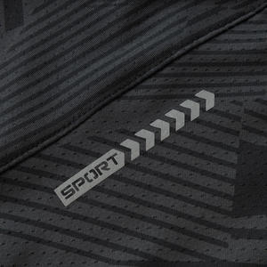 Sommer Eisseide T-Shirt für Herren Geometrisch Schnelltrocknend Elastisch Outdoor-Sport Dünn Klimaanlage-Effekt Lässiges Ärmelloses Trikot - Product Image 3