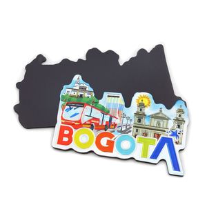 Aimants de réfrigérateur personnalisés en aluminium argenté, autocollants magnétiques en forme, logo personnalisé en couleur, design contemporain - Product Image 3