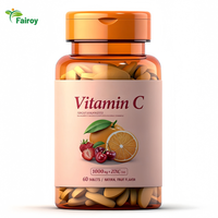 Comprimés de Vitamine C 1000mg avec Zinc 50mg – Supplément d'Acide Ascorbique Haute Puissance pour Adultes – Soutien Nutritionnel – En Stock