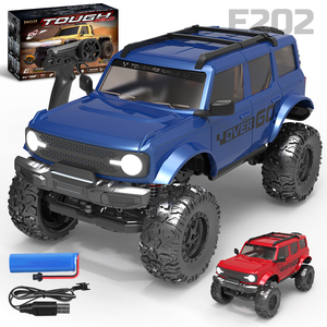 SJY-E201/E202 Vehículo Todoterreno RC 4WD 1/20, Camioneta con Luces LED, Simulación a Escala Real, Auto de Juguete para Niños - Product Image 3