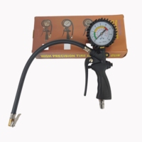 Manomètre de gonflage de pneus japonais, outils manuels, pistolet de gonflage de pneus avec manomètre 0-16 bars, embout universel pour valve de pneu