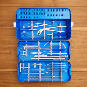 Juego de instrumentos de bloqueo para fragmentos grandes PISSCO, bandeja de instrumentos para placas de bloqueo ortopédicas, juego de implantes ortopédicos de bloqueo - Product Image 1