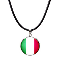 Collier chaîne pour supporter de l'équipe de football du Portugal, en acier inoxydable, pendentif rétro à effet goutte d'huile, unisexe, pour les fans de sport, célébration