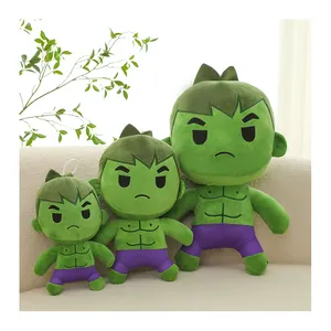 Vendita all'ingrosso al dettaglio verde gigante 30cm 40cm kawaii bambini PP cotone su misura peluche