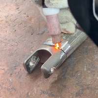 Machine de soudage à l'arc à l'argon intelligente professionnelle pour la réparation des défauts de surface des fils d'aluminium