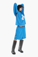 Ensemble de survêtement de football unisexe sportif à col rond, manches courtes, coupe ample, séchage rapide, respirant, en polyester, imprimé personnalisé, été, adulte