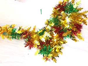 <span class=keywords><strong>Guirlandes</strong></span> de Noël écologiques en plastique coloré à rayures pour animaux de compagnie, décorations de sapin de Noël, <span class=keywords><strong>guirlandes</strong></span> de paillettes - Product Image 3