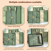 Coffret cadeau d'entreprise - Carnet personnalisé pour cadeaux promotionnels d'entreprise, réunions, événements, souvenir de luxe
