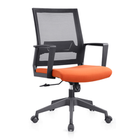 Chaise de bureau en maille directe d'usine Chaise pivotante de bureau ergonomique pour ordinateur en tissu vert
