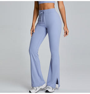 OEM النساء مضلع المحاصيل أعلى تي شيرت مع طماق مضيئة <span class=keywords><strong>2</strong></span> مجموعات بالإضافة إلى حجم اليوغا الرياضية مجموعات صالة ألعاب رياضية لياقة بدنية نشطة - Product Image 4