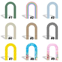 Arche de bienvenue en métal, support de toile de fond, cadre robuste de 32 mm, décoration pour mariage, anniversaire, Quinceañera, photomaton, fête