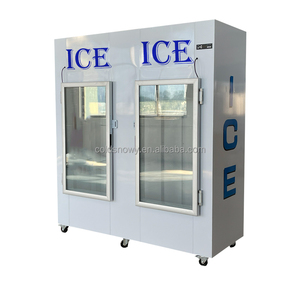 La porta interna di vetro di stoccaggio del ghiaccio di stoccaggio del ghiaccio del frigorifero di alta qualità non sarà mai usata come frigorifero - Product Image 3