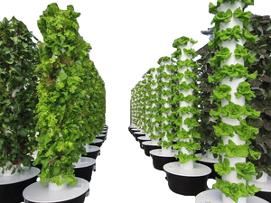 Invernaderos Agrícolas, Agricultura Vertical, Sistema Aeropónico, Torre de Cultivo Hidropónico, Sistema Hidropónico Vertical para Jardín - Product Image 3