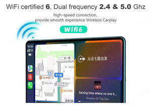 Android 13 MP5 Máy nghe nhạc 9 ''hd OLED màn hình cảm ứng hiển thị kỹ thuật số với BT FM USB SD GPS OBD2 DSP chức năng âm thanh xe hơi tương thích - Product Image 5