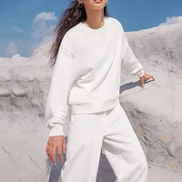 L800874 Ensemble de jogging personnalisé pour femmes, tenues deux pièces, vêtements pour femmes, ensemble de jogging de sport, survêtement brut, vêtements d'entraînement pour le fitness