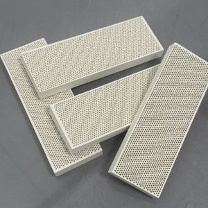 Endüstriyel kullanım için yüksek sıcaklık dayanımı dikdörtgen kızılötesi petek seramik tabak seramik parçaları - Product Image 6