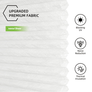 Stores alvéolaires isolants ZSTARR pour fenêtres, texture personnalisée, isolation thermique R-Value, marque sur mesure - Product Image 5
