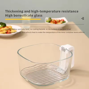 <span class=keywords><strong>Friteuse</strong></span> à air chaud intelligente de 8,5 L avec fonction de contrôle du bruit, écran tactile, visibilité à 360 degrés, verre <span class=keywords><strong>facile</strong></span> à <span class=keywords><strong>nettoyer</strong></span>, circulation d'air chaud - Product Image 5