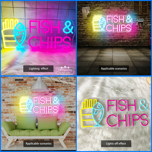 Custom Neon Sign Personalizable <b>Dimmable</b> RGB Neon <b>Light</b> SignWall Decor for Bedroom, Wedding, Birthday Bar & Custom Business - Product Image 4