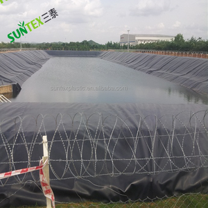 15m 폭 RPE 연못 라이너, 190gsm 플라스틱 강, 운하, 배수로, 매립지 지오 멤브레인 커버 - Product Image 5