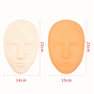 Microblading 5D visage <span class=keywords><strong>tatouage</strong></span> formation tête Silicone pratique maquillage Permanent lèvre sourcil peau Mannequin poupée visage tête - Product Image 2