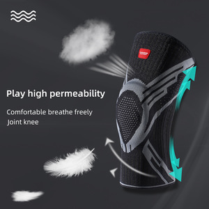 Nieuw Ontwerp Sport Kniesteun Stabilisator Gym Kniebrace Voor Pijnverlichting Van Atleten One-Size-Fits-All Medisch Voor Kruipen - Product Image 3