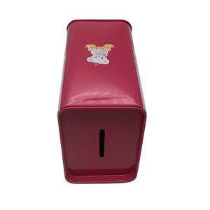 Promocional de estaño Banco de Ahorros de rectángulo coleccionista de monedas de Metal puede - Product Image 5