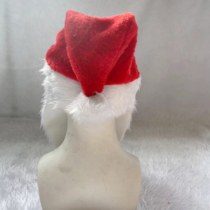 Ensemble de costume de Père Noël de luxe de haute qualité, perruque, barbe, chapeau et lunettes de Père Noël blancs pour fête costumée, style LED - Product Image 2