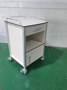 Table de chevet médicale MT MEDICAL pour maison de retraite, armoire de rangement en plastique pour soins de santé, tables de chevet d'hôpital avec rangement - Product Image 5